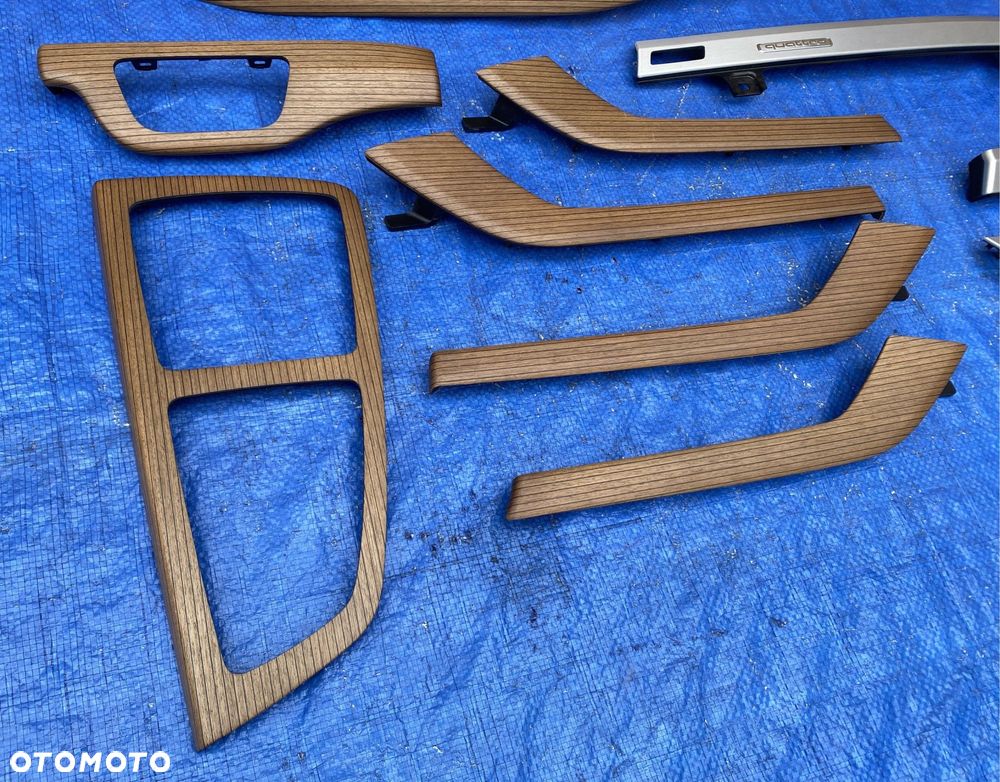 AUDI Q7 SQ7 4M DEKOR KB4 LISTWA OZDOBNA LISTWY DREWNO DECOR KOMPLET - 4