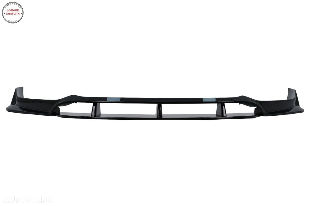 Pachet Exterior Aero BMW X6 G06 (2019-03.2023) M-Tech Black Knight Design Negru Lu- livrare gratuita - 2