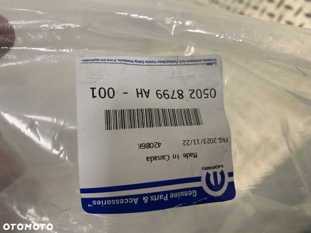 NOWA ORYGINALNA LISTWA PROGOWA LEWA DODGE CHALLENGER 08-14 5028799AH - 5
