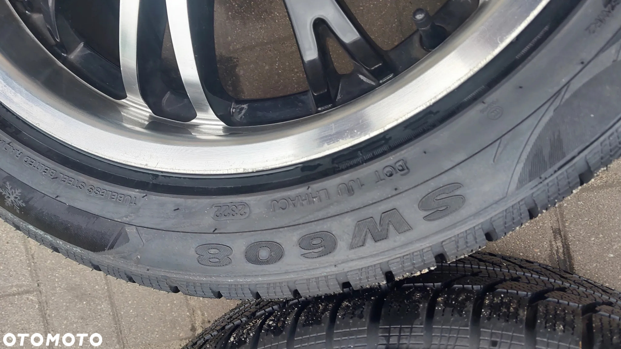 Komplet opon 225/50R18 Goodride SW608 Snowmaster 99V XL demo jak nowe - 9