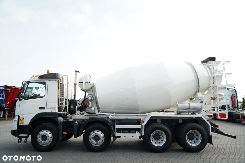 Volvo FMX 410 / 8x4 / GRUSZKA / BETONOMIESZARKA / LIEBHERR / 9 M3 / I-SHIFT/ ALUFELGI / EURO 5 - 5