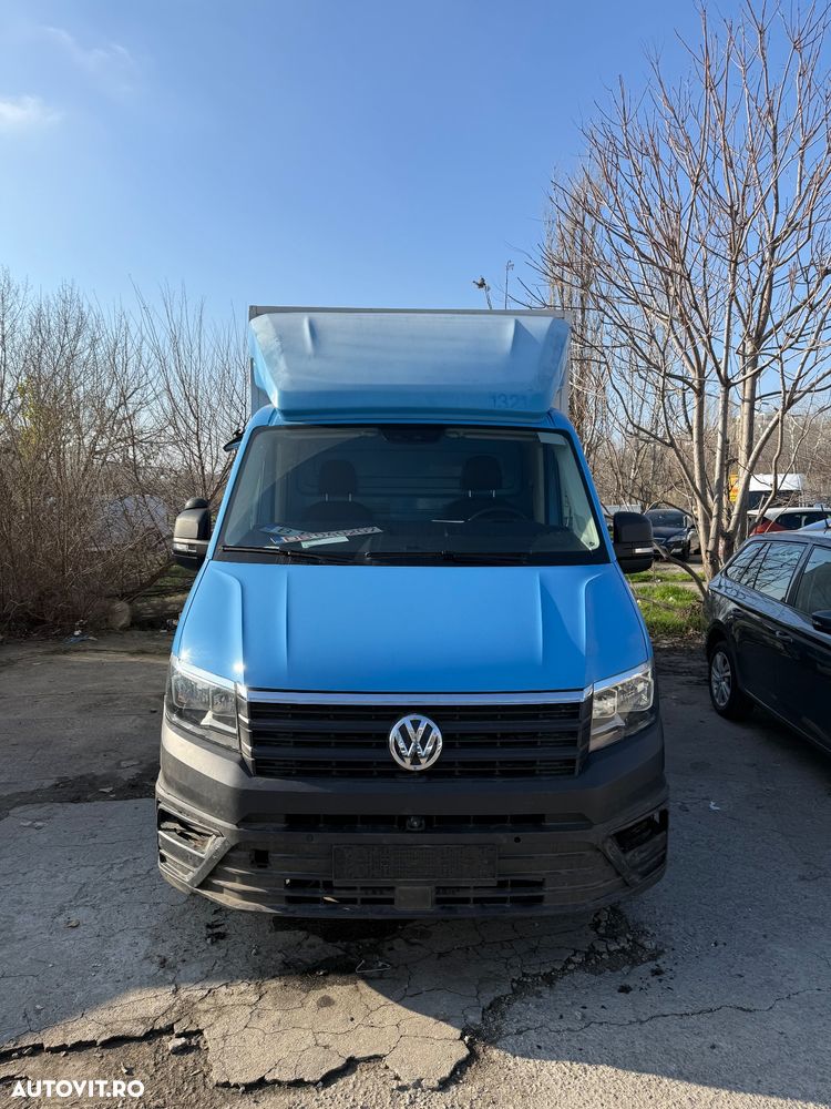 Volkswagen VW Crafter Cub TVA DEDUCTIBIL 35 an 2020 2.0tdi 157.000km Istoric Service Complet la reprezentanta vw Stare foarte buna NU Mercedes Sprinter Duba Iveco Ford transit izoterma - 25