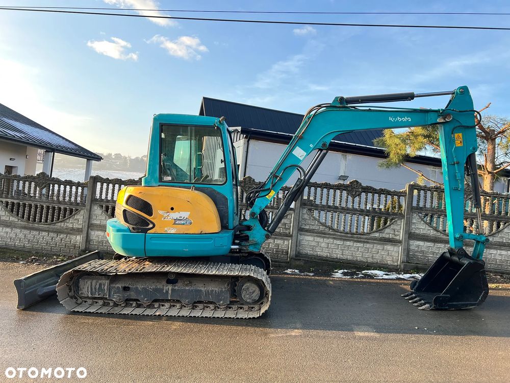 Kubota KX161-3α * Koparka Gąsienicowa Kubota KX161 * 5 Ton * Zerowy Obrys * Midi Koparka * Bardzo Dobry Stan * - 6