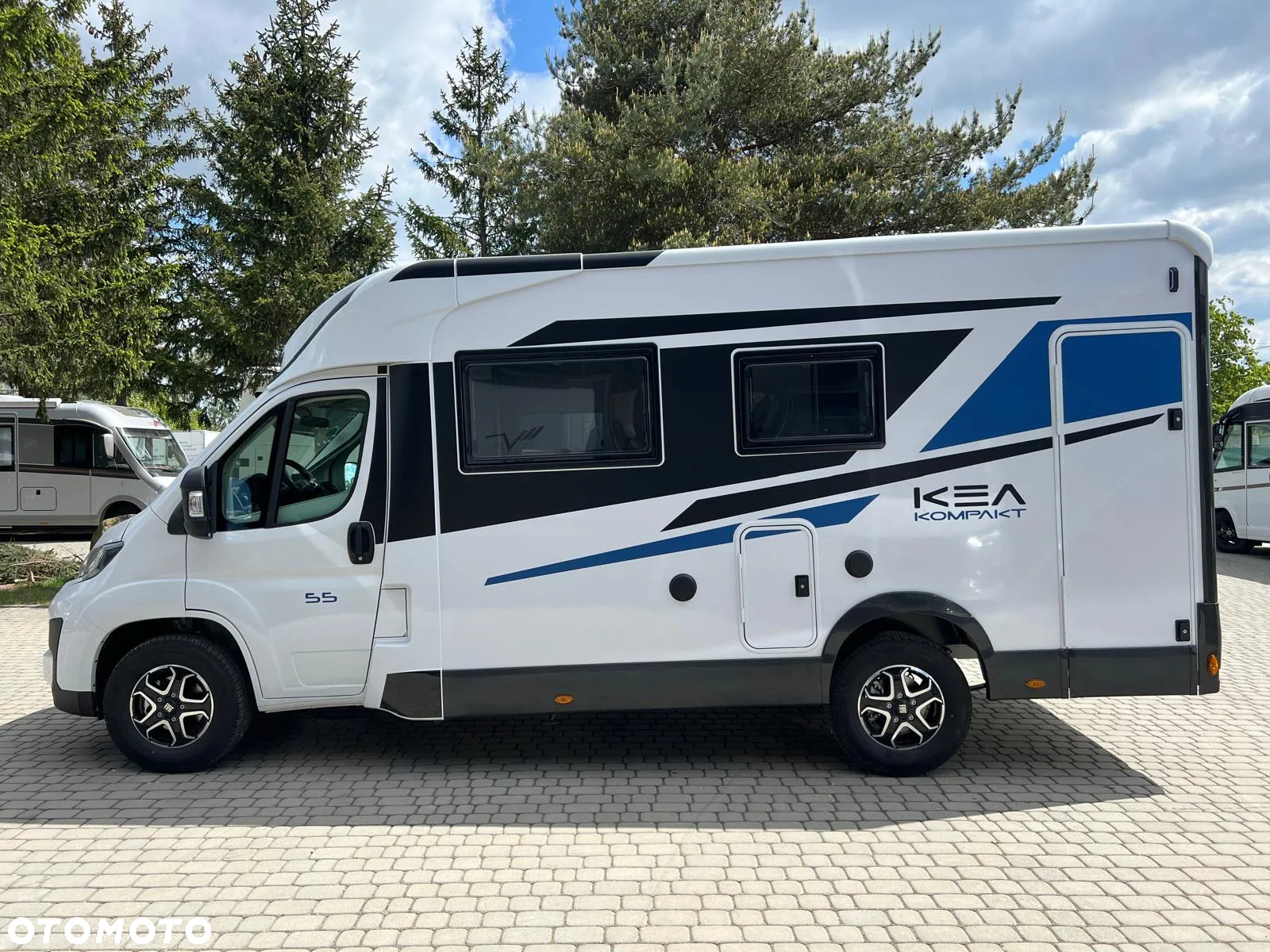 Mobilvetta Kea Kompakt 55 - Długość 6,36m  140 KM automat waga: 2650kg - 3