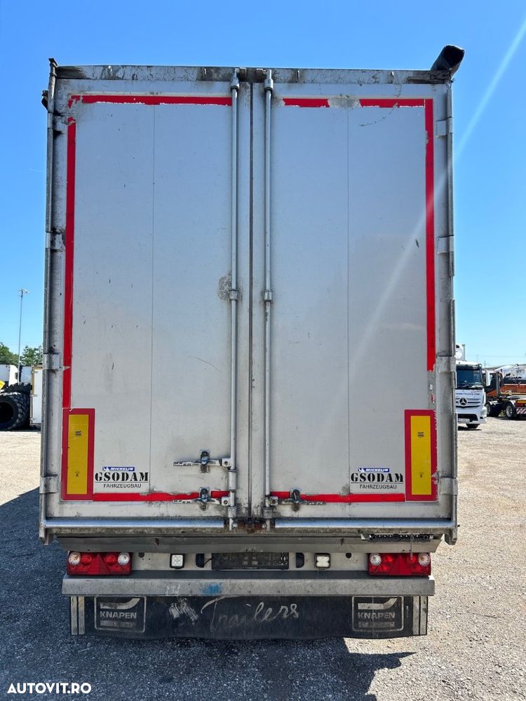 Knapen Trailers Walking Floor, Sasiu Al,axa liftanta, jante Al, Factura externa - 3
