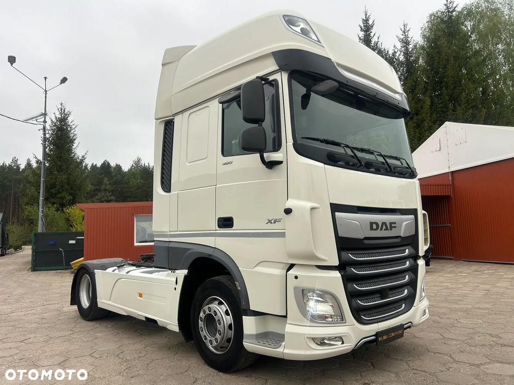 DAF XF 480 / KAMERA BOCZNA / KLIMA POSTOJOWA / FULL SPOJLERY / TYLKO 669 TYS. KM PRZEBIEGU / PRZYSTAWKA PTO / NAJWYŻSZA KABINA SUPER SPACE CAB / 11.2017 ROK !! - 1