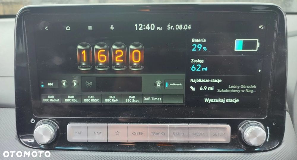 RADIO HYUNDAI KONA ELECTRIC I LIFT (2020-2023) 64 kWh 204KM 96560-K4620 - 1