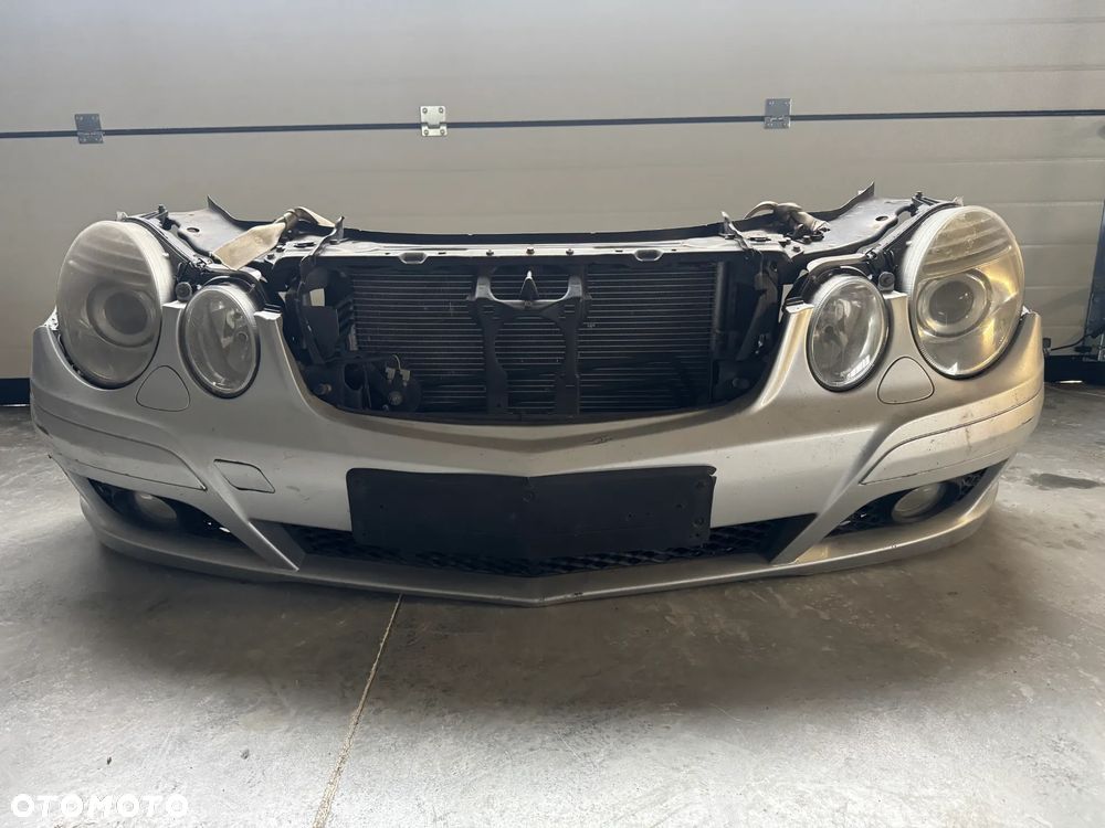 PRZÓD KOMPLETNY ZDERZAK PAS REFLEKTOR MERCEDES W211 LIFT FL - 1