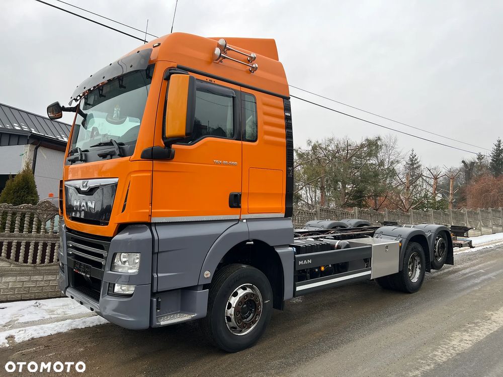 MAN TGX 26.500 * XLX * Euro 6 * INDIVIDUAL * Skrętna Oś * Poduszki Przód Tył * Winda * Rama do Zabudowy * Autolaweta * z Niemiec * Stan PERFEKCYJNY * - 12