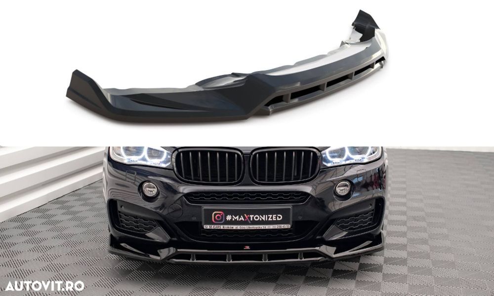 Pachet Exterior Prelungiri compatibil cu BMW X6 F16 M Pack Maxton Design - 4