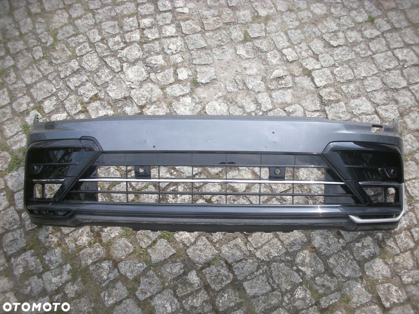 TIGUAN R-LINE PRZEDNI ZDERZAK 2015- 5NA SPOILER KRATKI PRZÓD 6 X PDC - 1