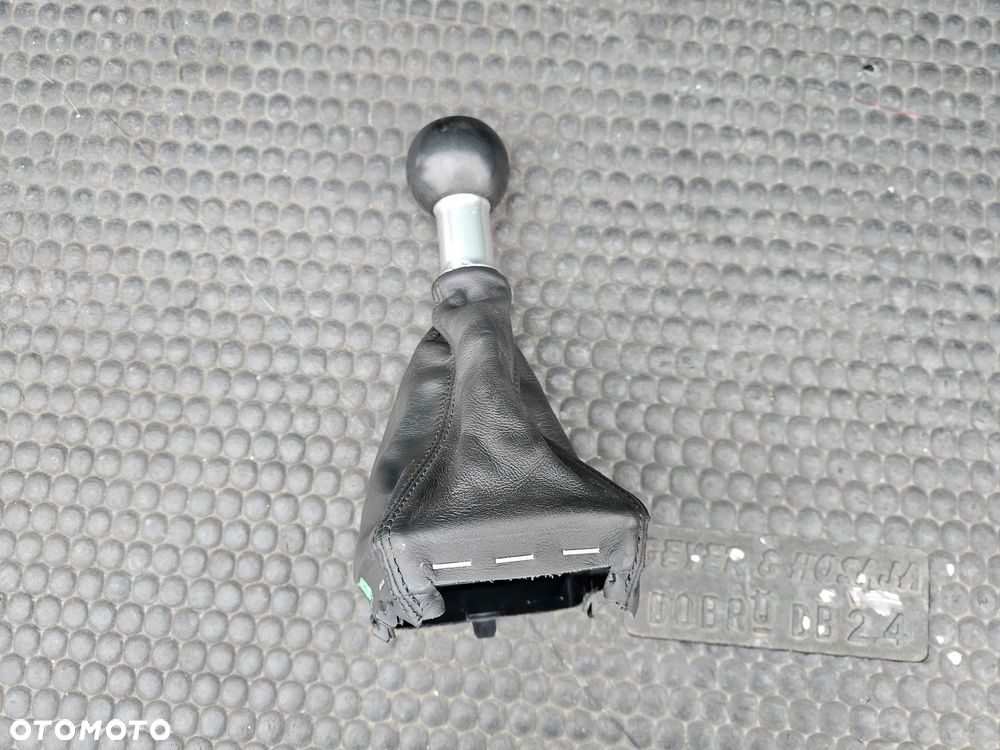 Gałka Mieszek Czarna S-Line Skóra Lewarek Zmiany 6 Biegów Manual Audi A4 B6 B7 - 20
