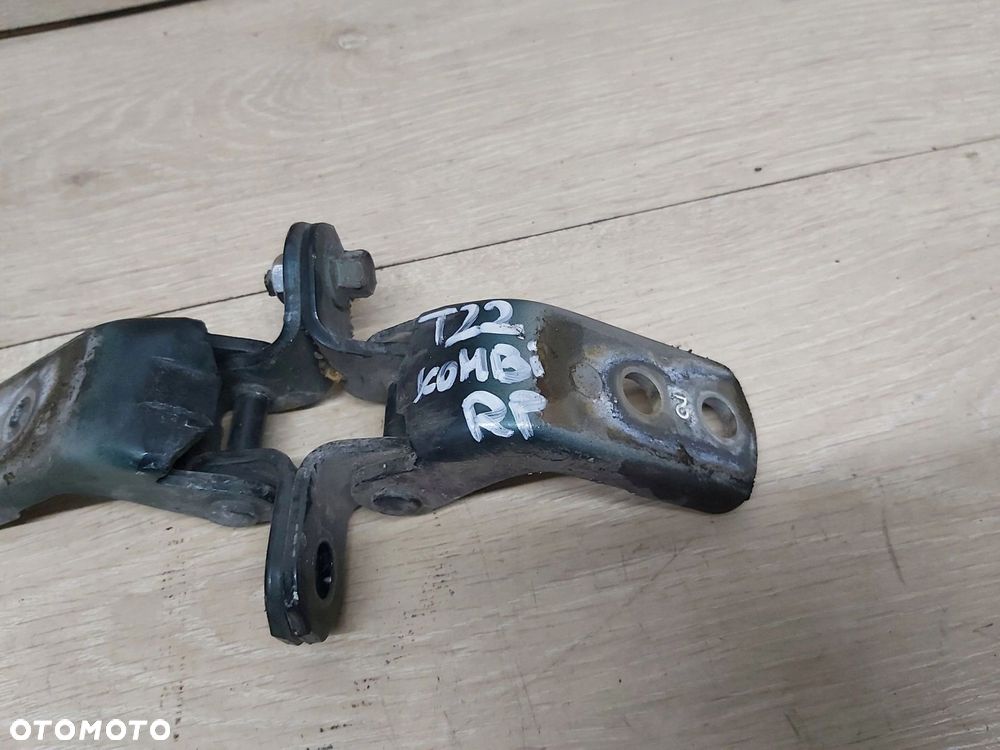 Toyota AVENSIS T22 zawias drzwi prawy przód zawiasy komplet - 2