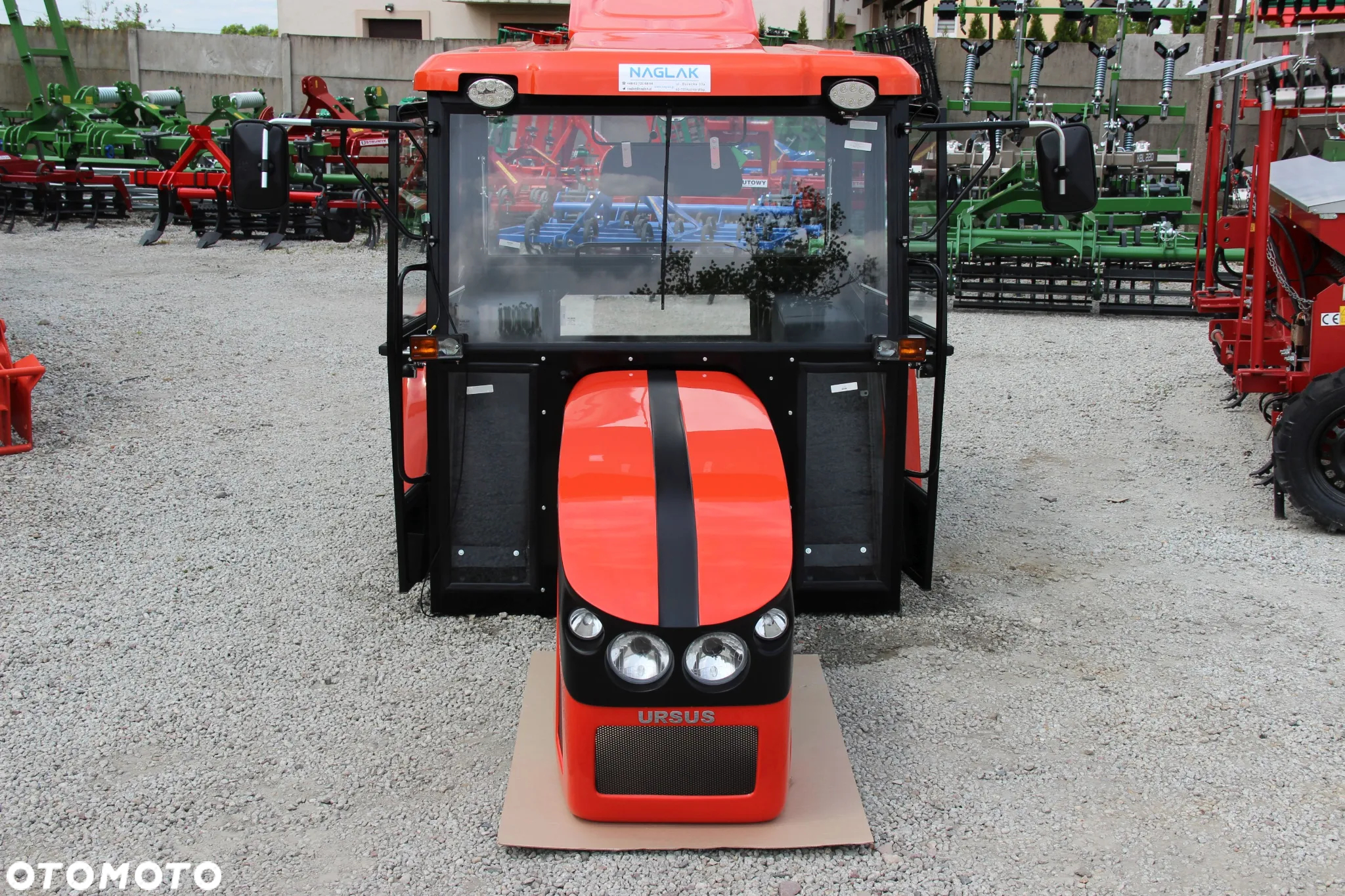 Kabina C360 maska C- 360 Naglak zestaw czerwony kabiny maski - 4