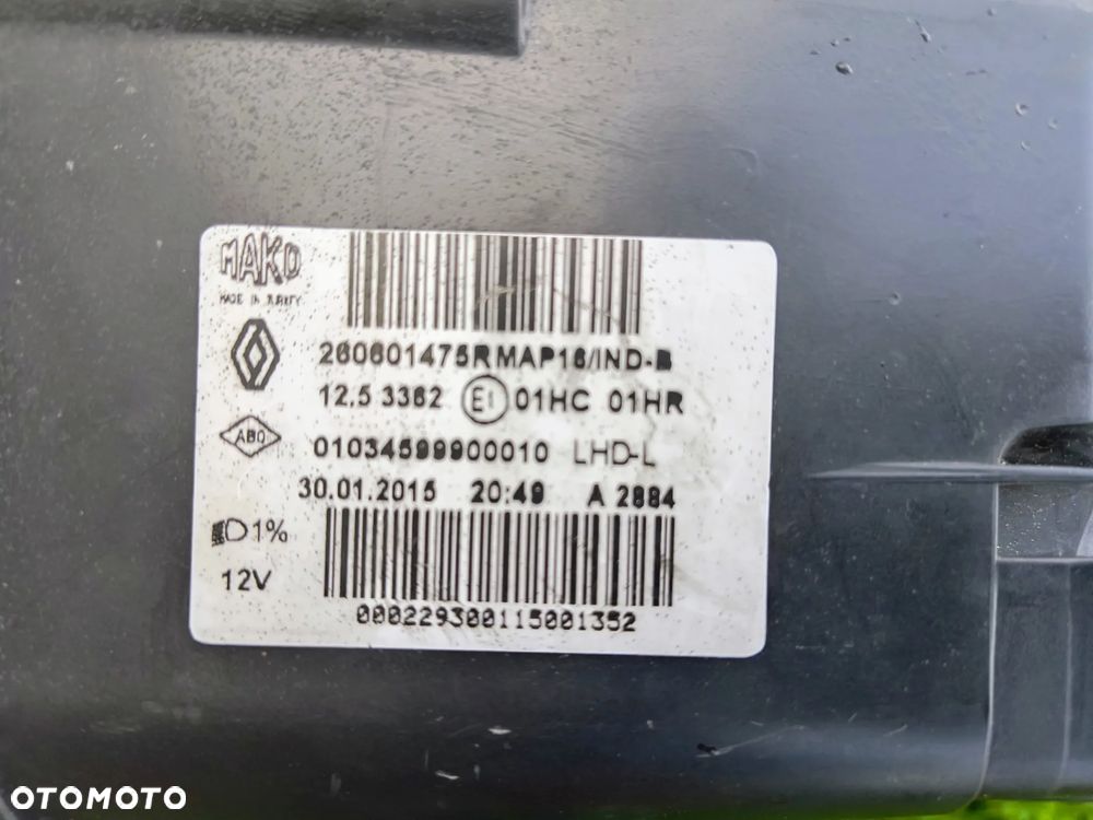 Lampa przednia lewa Renault Clio IV - 12