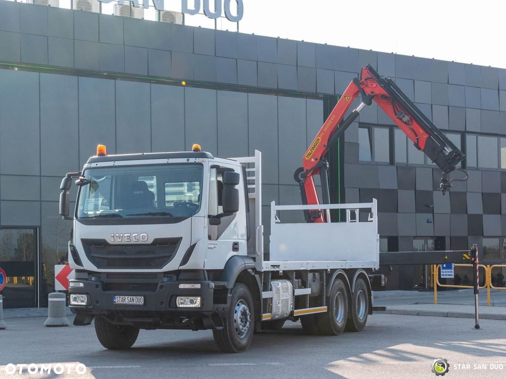 Iveco TRAKKER 410 6x4 Palfinger PK 18002 EH HDS Żuraw Rotator - 6