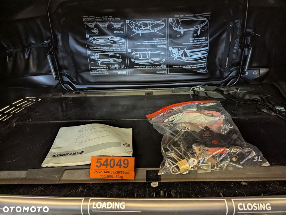 Bagażnik box dachowy Volvo Rozkładany, 300/500L 31399271 - 4