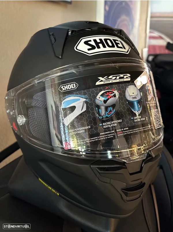 Capacete ShoeiX-SPR PRO Mat Black