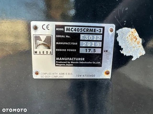 Maeda MC 405 CRME-3 Mini żuraw - 20