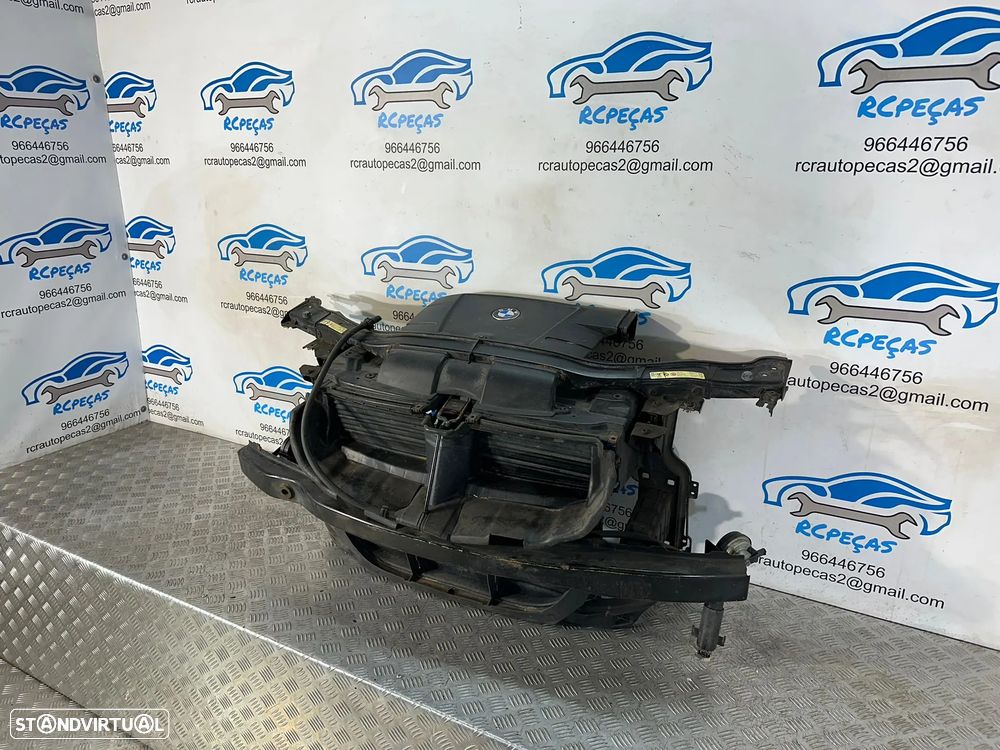 Conjunto Frente Fibra Chapa Reforço Original BMW Serie 3 e92 Coupe e93 Cabrio 7128226 - 3