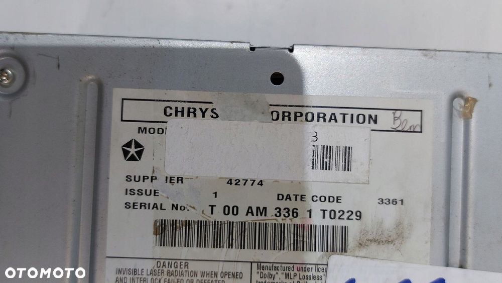 radio cd nawigacja chrysler jeep grand cherokee wk2 - 6