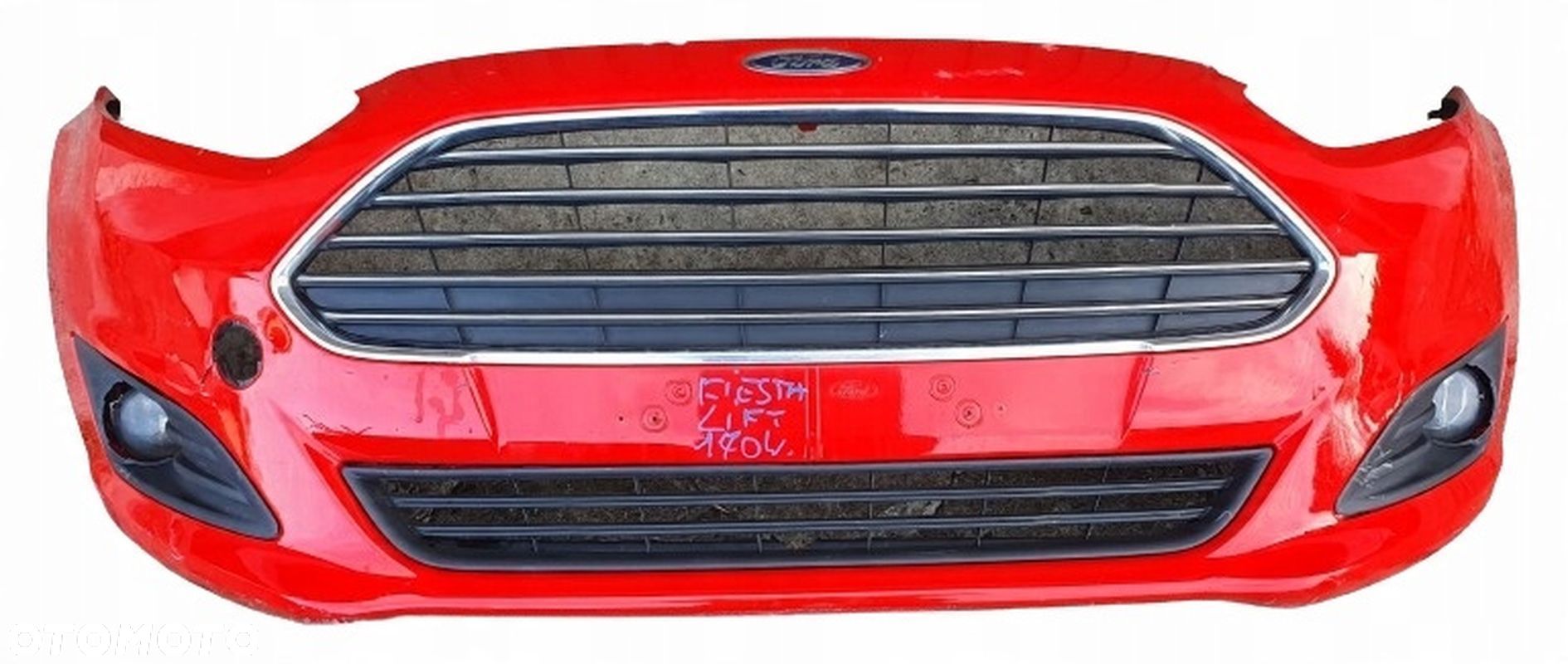Ford Fiesta MK7 VII Lift 12-17 zderzak przedni przód $ - 1