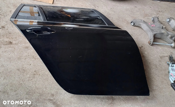 BMW e61 SCHWARZ II DRZWI PRAWY TYŁ tylne prawe touring  kombi 668
