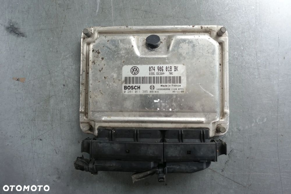 KOMPUTER STEROWNIK SILNIKA VW LT 35 2.5TDI 074906018BK - 1