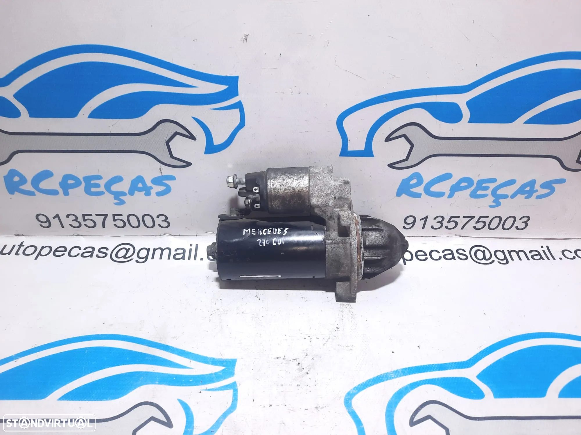 MOTOR ARRANQUE MERCEDES BENZ E W211 270 CDI 20V 177CV OM647961 647961 A0061512501 0061512501 0001115047 SPRINTER C W204 CLC CL203 CLK C209 W209 - 2