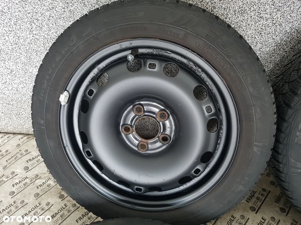 KOŁA ZIMOWE SEAT IBIZA WV POLO SKODA FABIA  5X100  185/55R15 6JX15 ET43 - 12