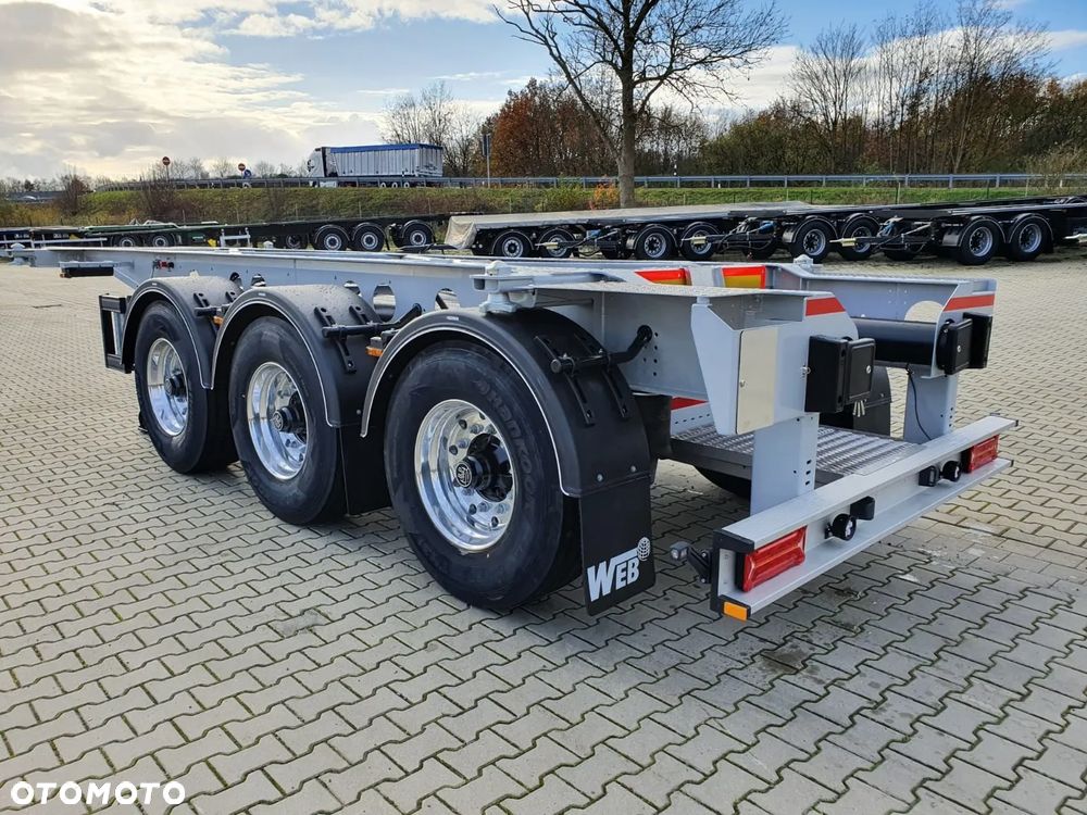 WEB Trailer Web-Trailer Containerchassis Gooseneck - 6