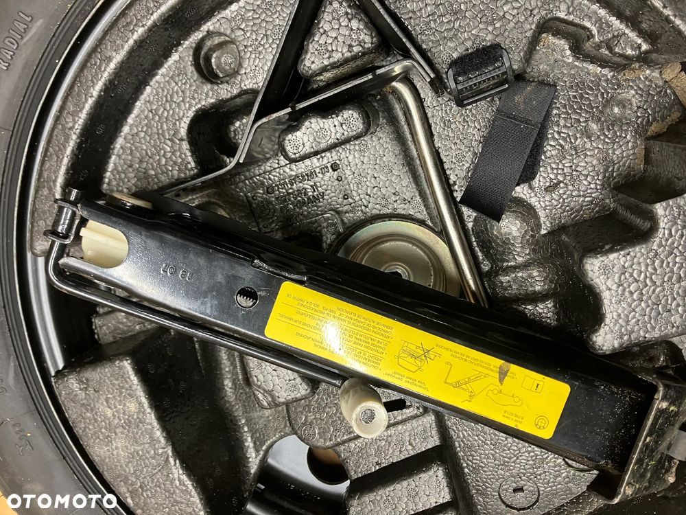 KOŁO ZAPASOWE DOJAZDÓWKA BMW E60 E61 ZESTAW 17 CALI 135/80/17 LEWAREK KLUCZ KLIN STYROPIAN WYPEŁNIENIE ORYGINAŁ - 3