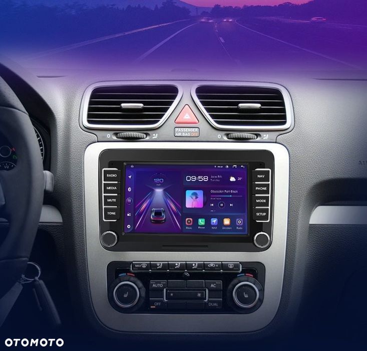 Radio nawigacja Volkswagen VW SEAT Passat B6 B7 Golf Android 4GB 64GB - 5
