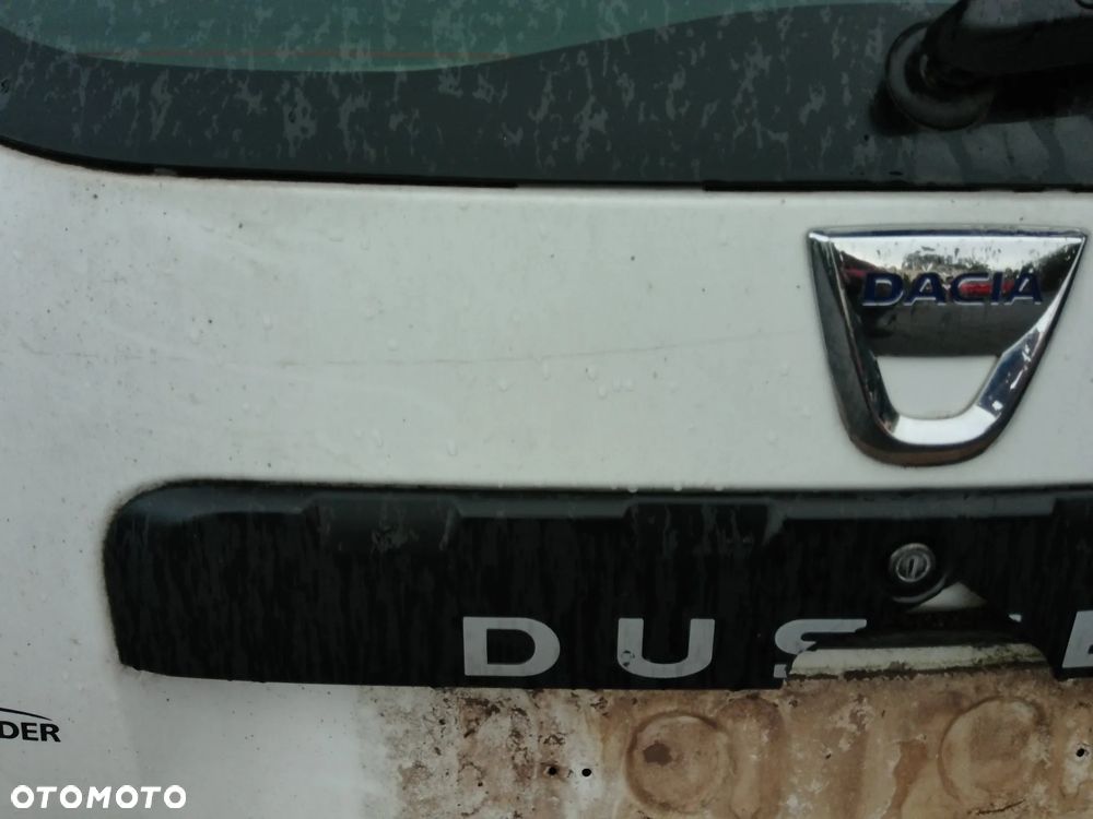 DACIA DUSTER I KLAPA BAGAZNIKA BIALA STAN BDB BEZ MALOWANIA ROZNE INNE CZESCI PYTAJ - 5
