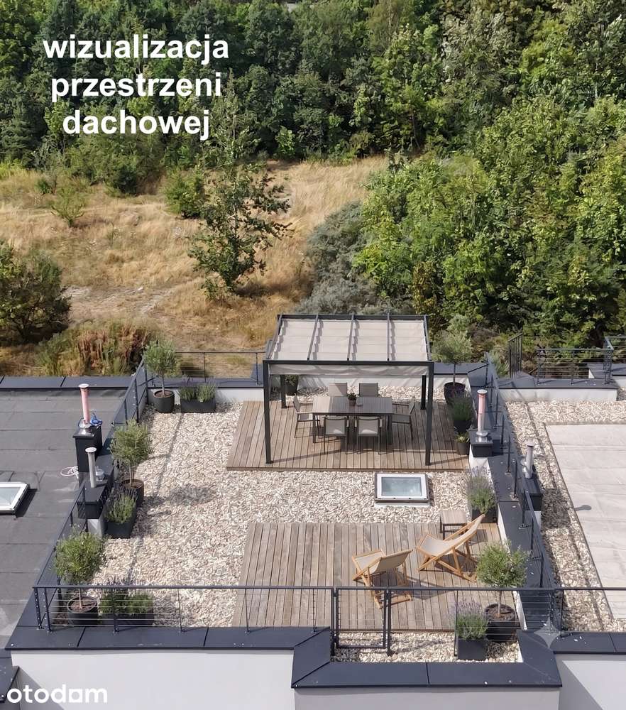 Apartament 78 m² z Tarasem na Dachu , 2 miejsca parkingowe