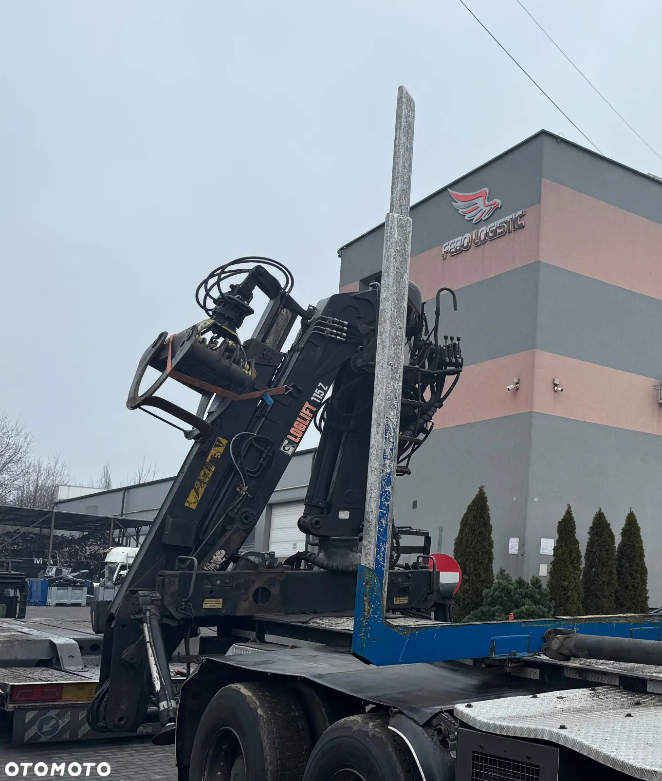 ZABUDOWA DO DREWNA + HDS LOGLIFT 115Z 80 2012 ROK - 6