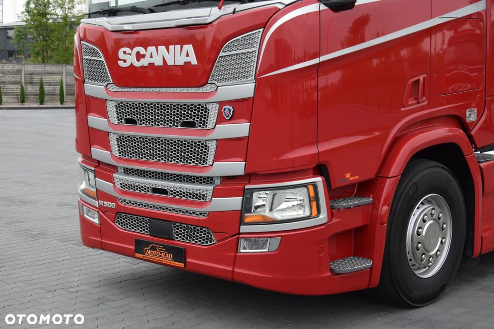 Scania R500 / FULL AIRMATIC / HYDRAULIKA / RETARDER / KLIMATYZACJA POSTOJOWA / ACC / KLIMA / LEDY / PO KONTRKCIE SERWISOWYM / SERWISOWANA / SPROWADZONA - 9