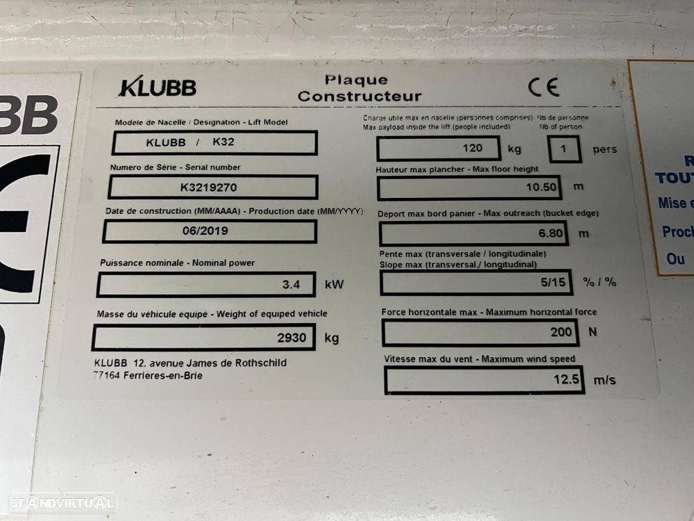 Renault MASTER 2.3DCI L2 H2 GRUA / CESTA NACELLE - 13