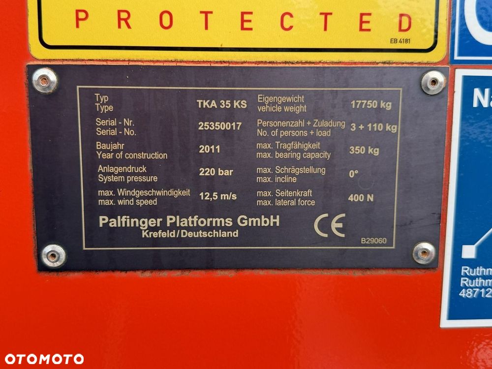 MAN TGM 18.340 Zwyżka BISON Palfinger 35 KS Podnośnik Koszowy - 14