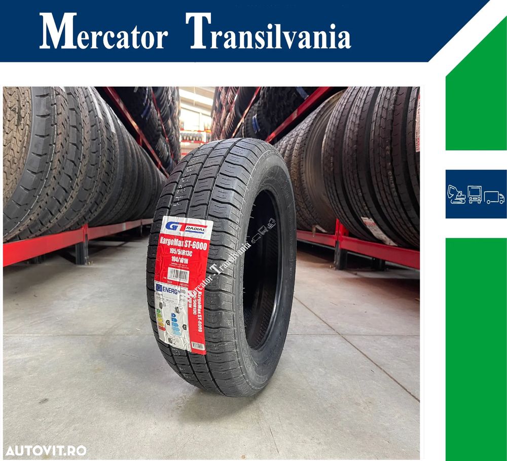 Anvelopa NOUA 195/50R13C GT-Radial KargoMax-ST-6000, Vara, 104/101N/C/C/72dB(B) - 1