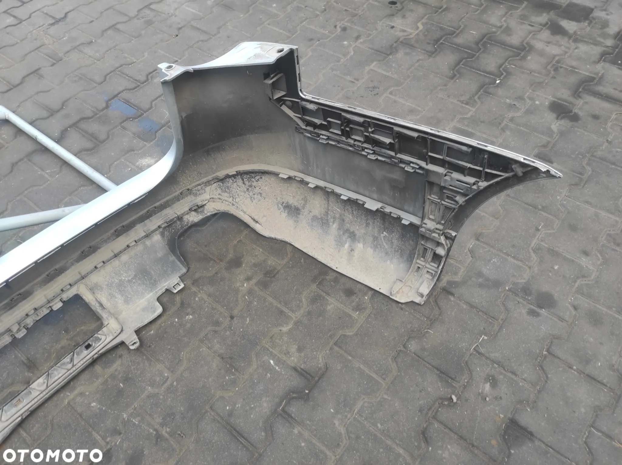 ZDERZAK TYŁ TYLNY VW PASSAT B6 LA7W SREBRNY  KOMBI CHROM POD HAK HOLOWNICZY WYSYŁKA !!!!! - 4