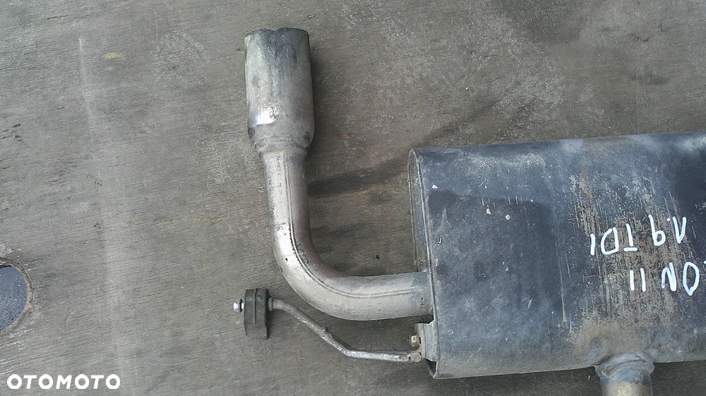 SEAT LEON II CUPRA TŁUMIK TYLNY KOŃCOWY  SPORTOWY - 2