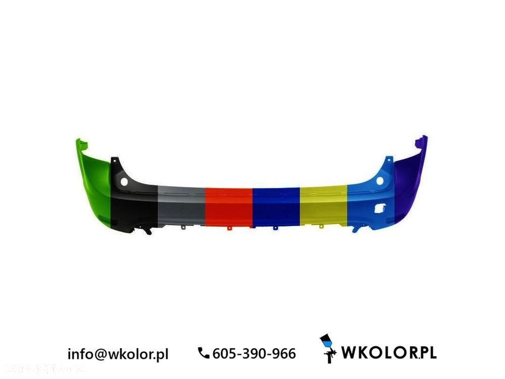 NOWY ZDERZAK FORD FOCUS II 2006-2010 LAKIEROWANY W KOLOR - 1