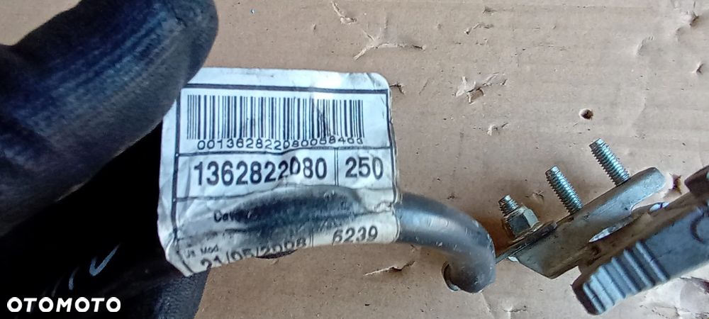 Klema minusowa przewód masowy akumulatora Fiat Ducato III 1362822080 - 7