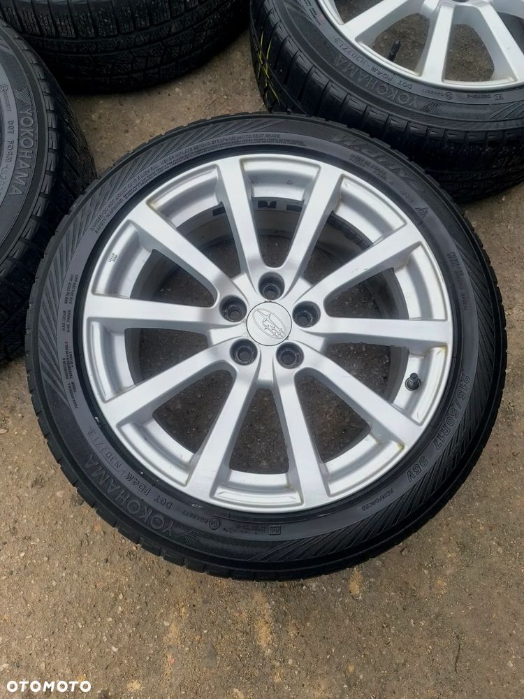 5x100 Alufelgi Felgi Aluminiowe 17 Koła Zimowe Zima SUBARU BRZ BAJA LEGACY OUTBACK CROSSTREK FORESTER IMPREZA 6mm Legnica ALU-RAD 215/50 ROVER TOYOTA MG - 5