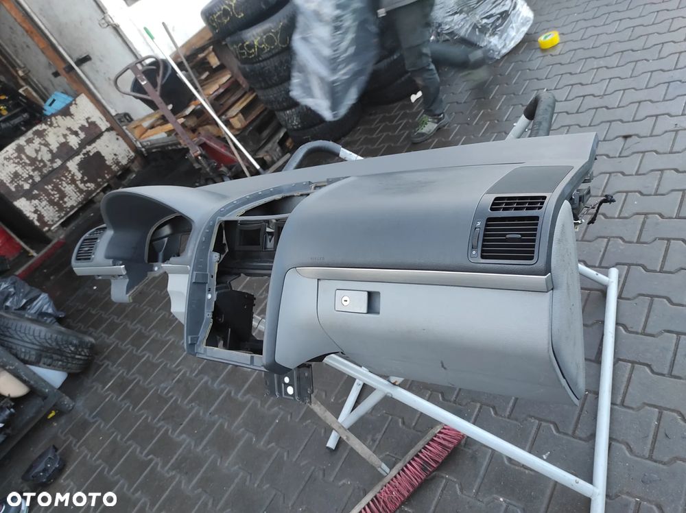 DESKA RODZIELCZA KOKPIT KONSOLA VW TOURAN 03-10R LIFT AIRBAG KOMPLET ZESTAW WYSYŁKA !!!!! - 4