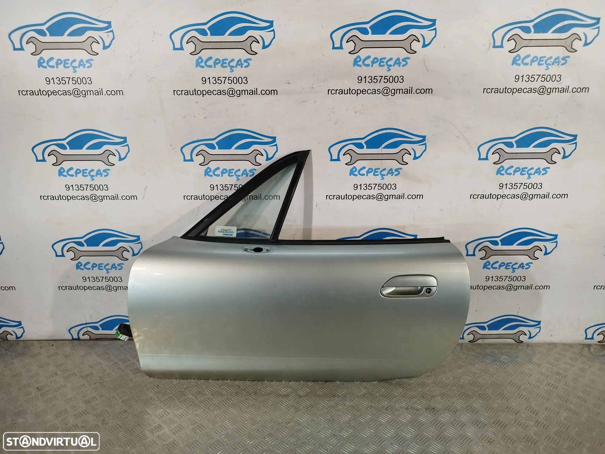 PORTA FRENTE FRONTAL ESQUERDA MAZDA MX5 5 MX-5 MX5 2 II MK2 NB NCY75902XA FECHO ELEVADOR MOTOR PUXADOR - 1