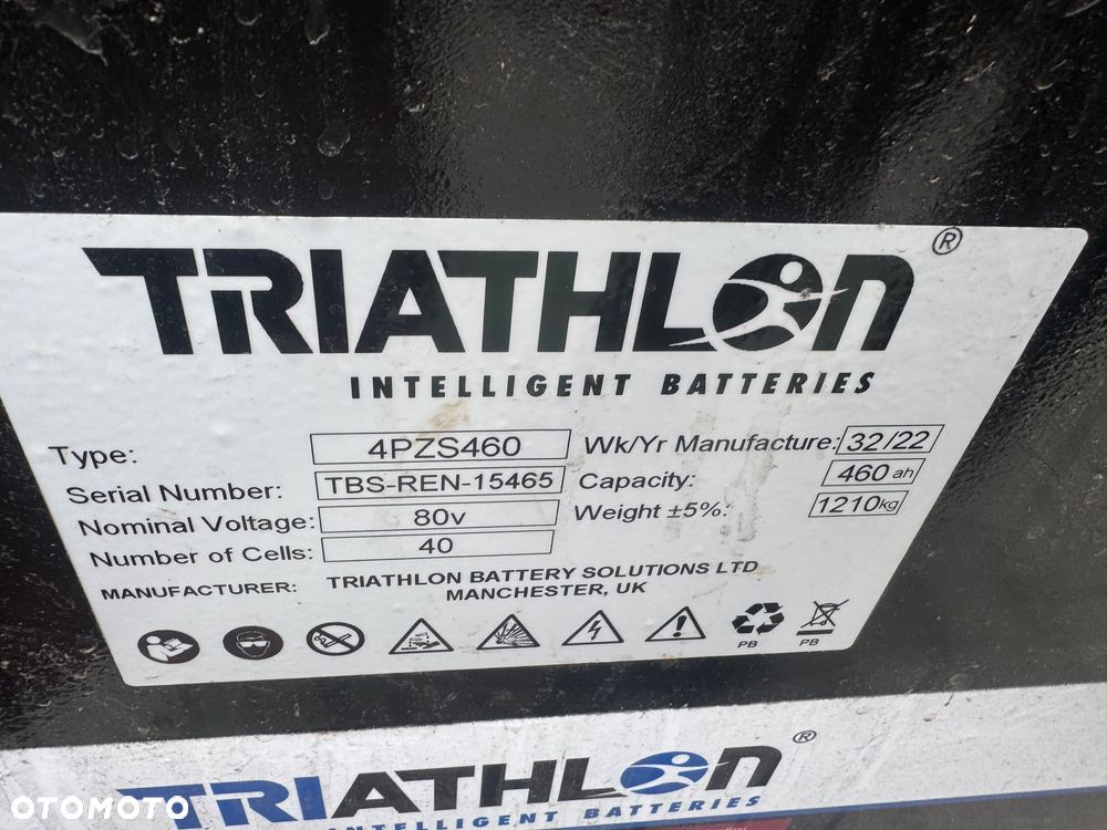 Linde E25 Evo triplex 2022 bat. przesuw  skok h16 e20 toyot e16 - 7