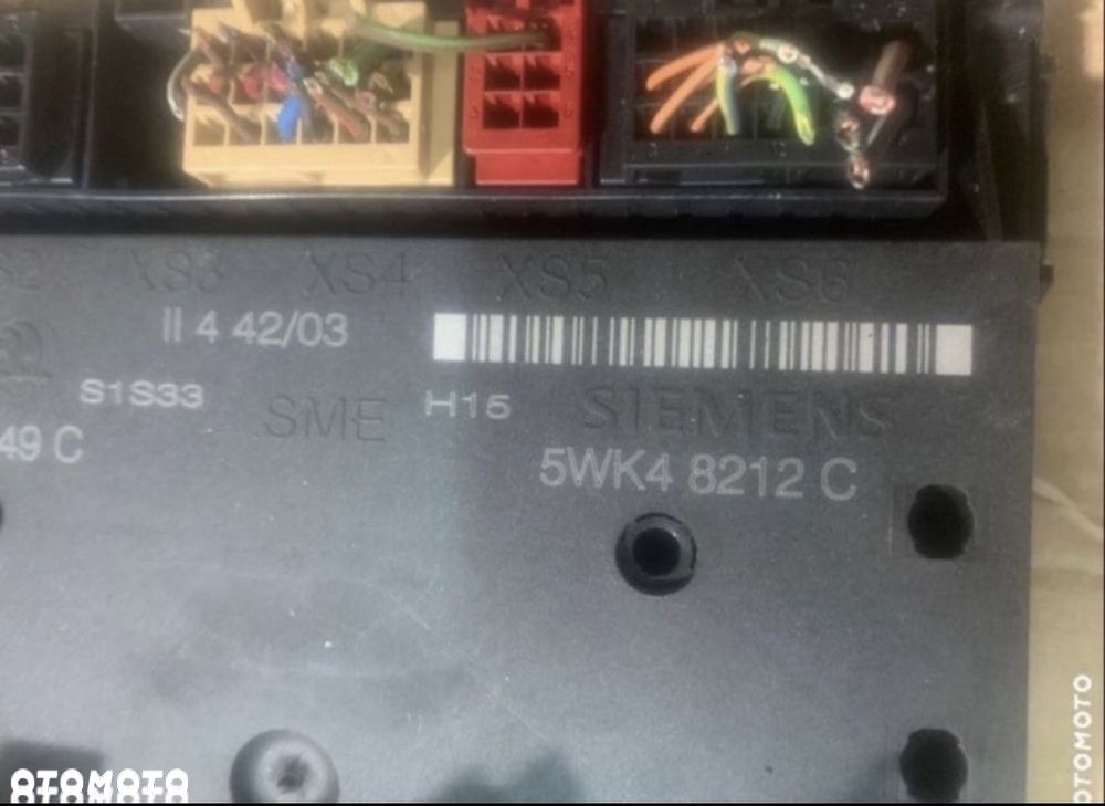 6Q1937049C Moduł komfortu skoda fabia 1 I seat vw - 4