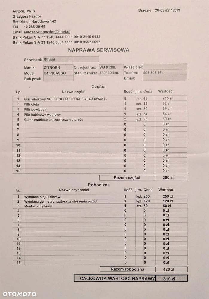 Citroën C4 Picasso 1.6 VTi Equilibre - 19